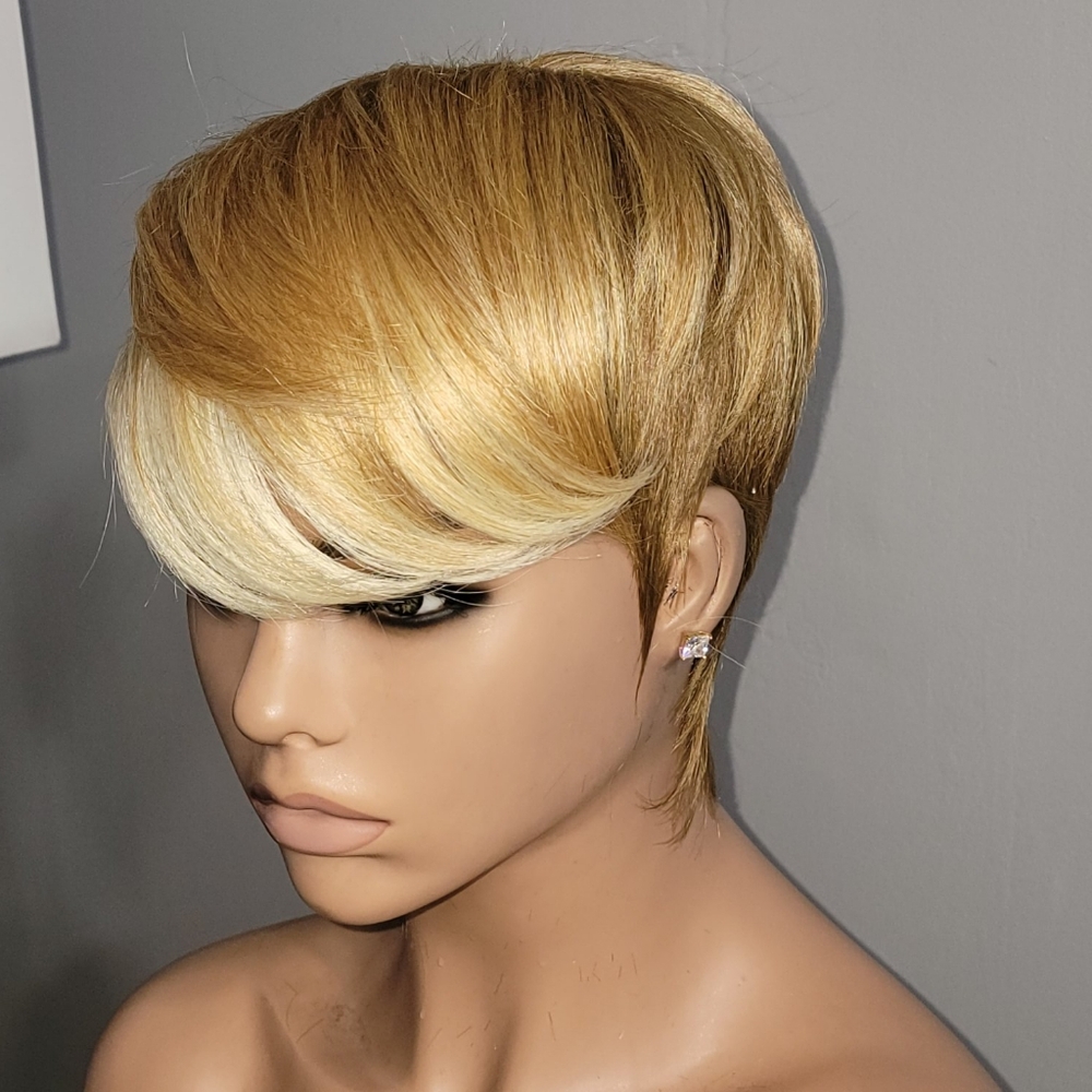 Synthetic Pixie Wig